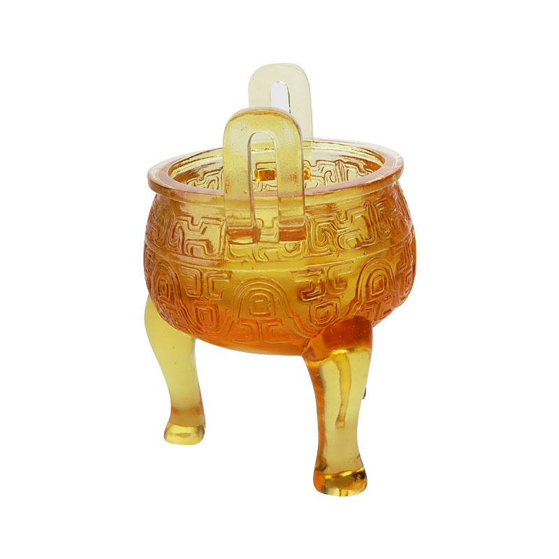 Arany színű mázas állvány díszek