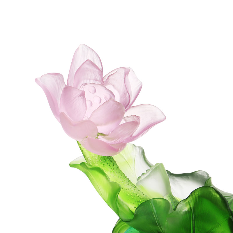 Lotus sorozat folyosói dekorációs kristályüveg váza készlet