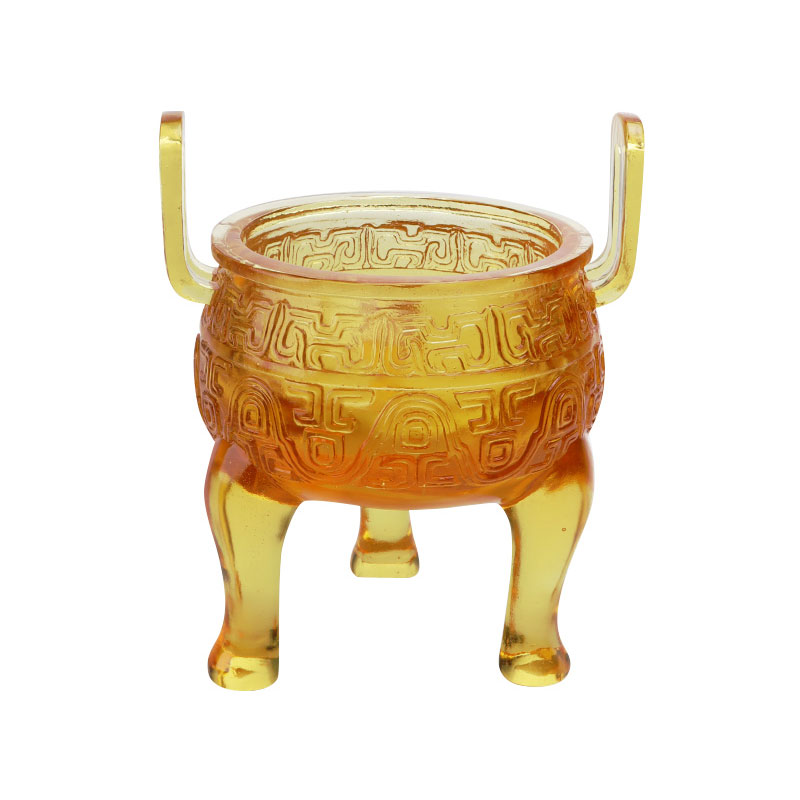 Arany színű mázas állvány díszek