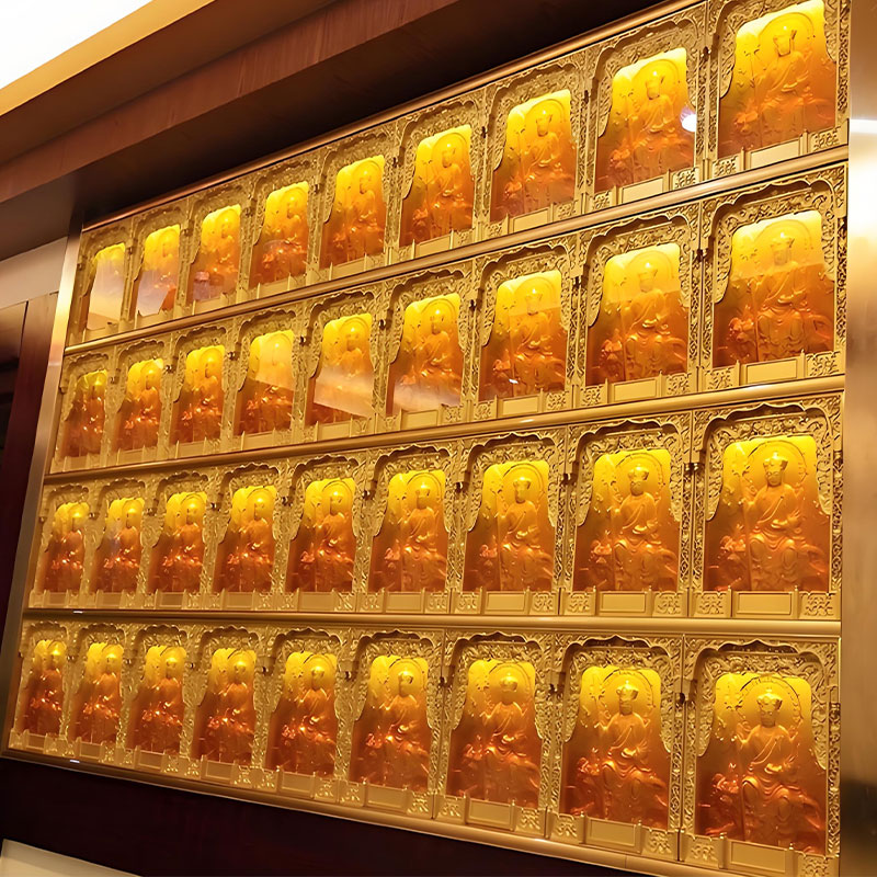 Buddha alkóv fali szekrény