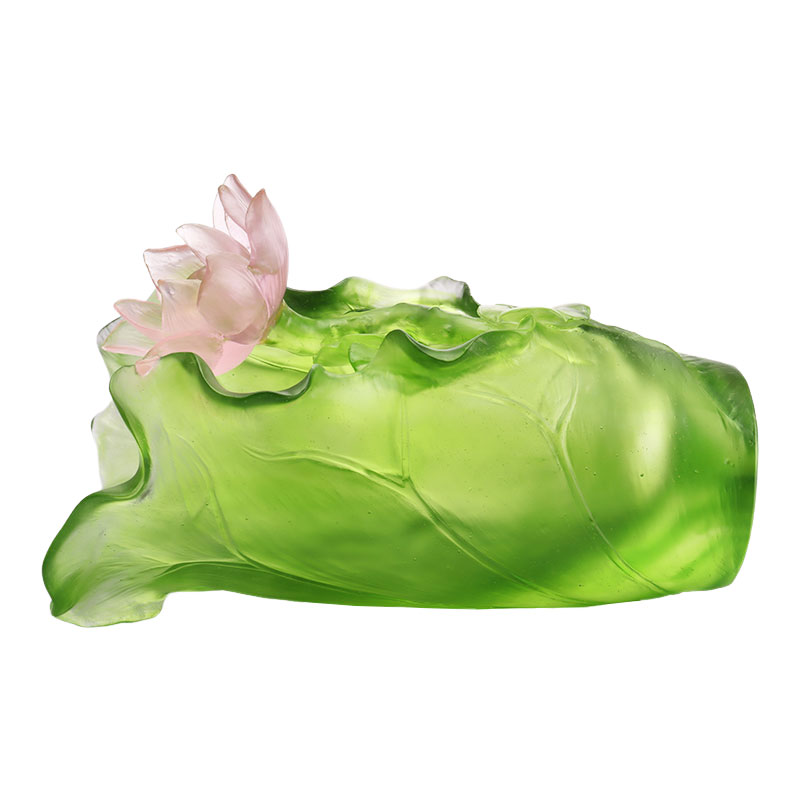 Lotus sorozat folyosói dekorációs kristályüveg váza készlet