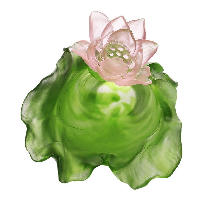 Lotus sorozat folyosói dekorációs kristályüveg váza készlet