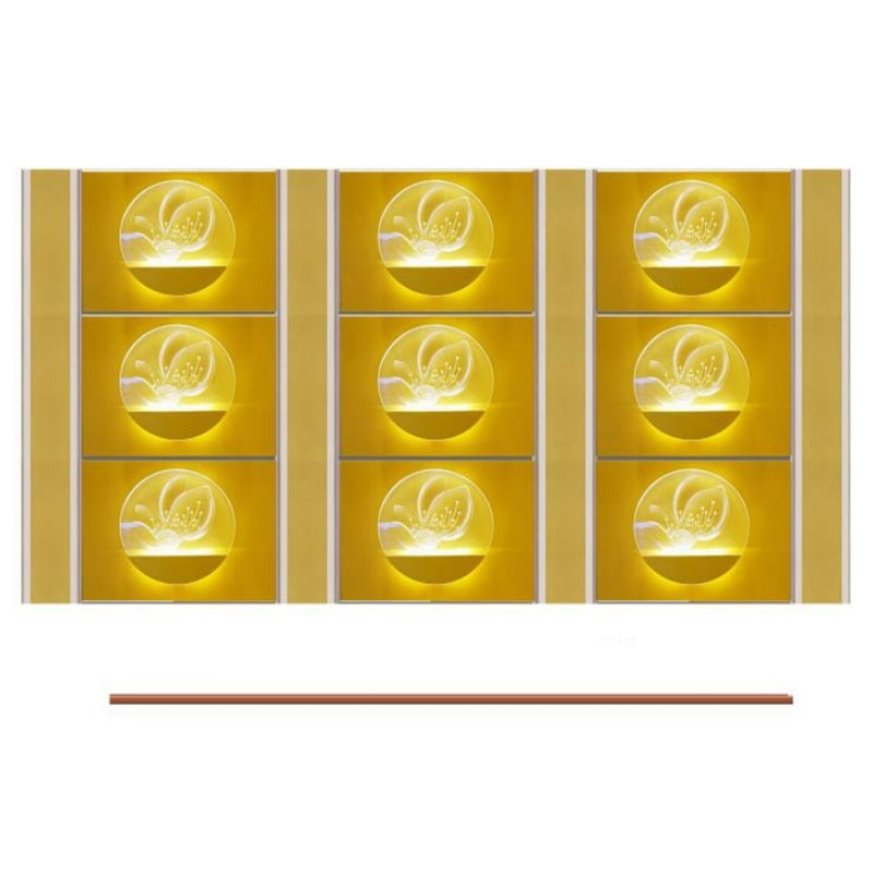 Buddha alkóv fali szekrény