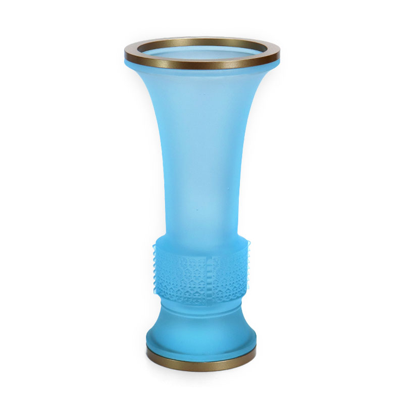 Világoskék Ruyi sorozat Üvegbuddhista oltárfelajánlások Készlet