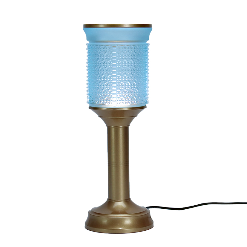 Világoskék Ruyi sorozat Üvegbuddhista oltárfelajánlások Készlet