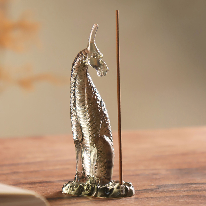 Üveg Kirin füstölőtartó