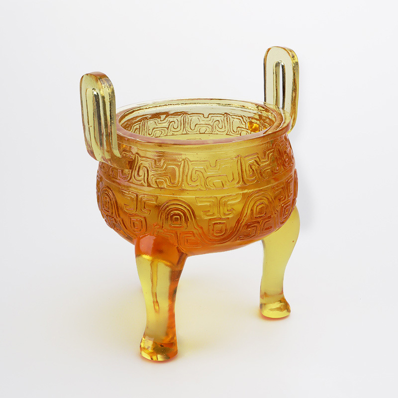 Arany színű mázas állvány díszek