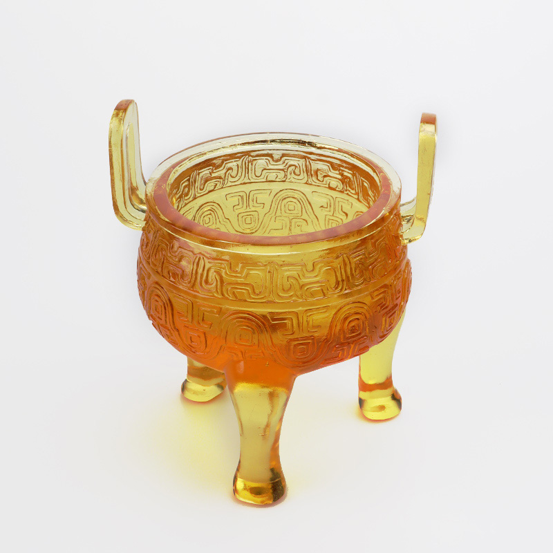 Arany színű mázas állvány díszek